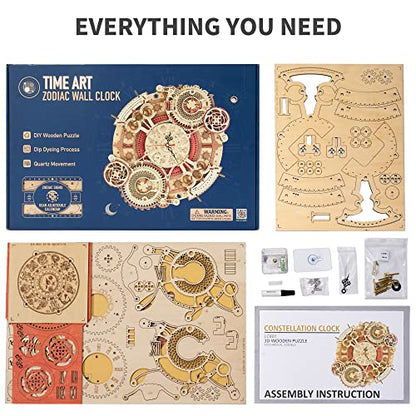 3D Wooden Puzzles for Adults (168 Count)