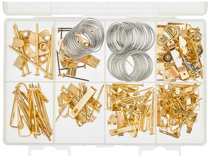 Picture Hanging Hardware Assortment Kit (220 Count)