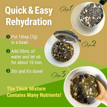 Japanese Natto and Kombu Mix