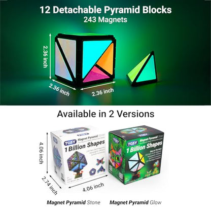Magnet Pyramid (2 Count)