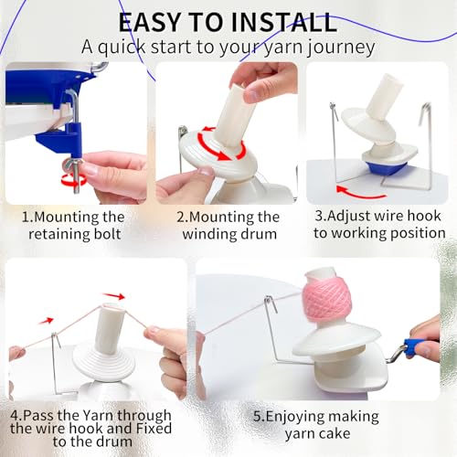 3.5 OZ Yarn Ball Winder