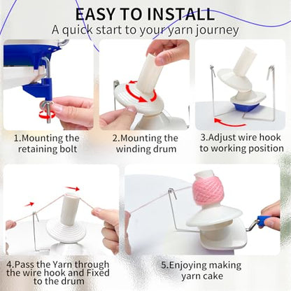 3.5 OZ Yarn Ball Winder