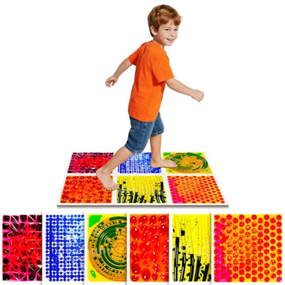 Sensory Floor Tiles for Daycare (6 Count)