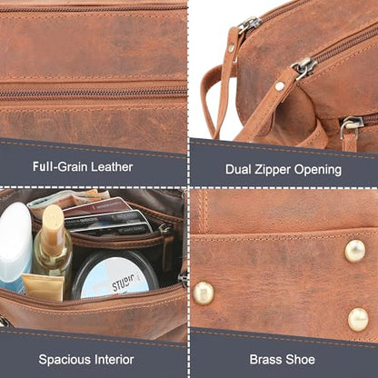 Leather Toiletry Bag