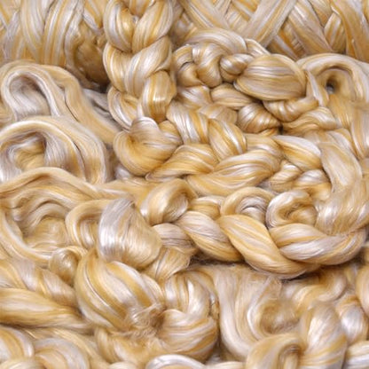 Merino Silk Luxe Tonal Designer Blend. Superfine Merino