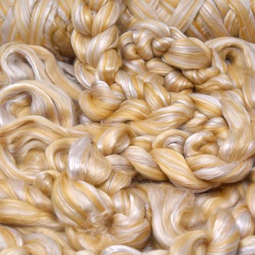 Merino Silk Luxe Tonal Designer Blend. Superfine Merino