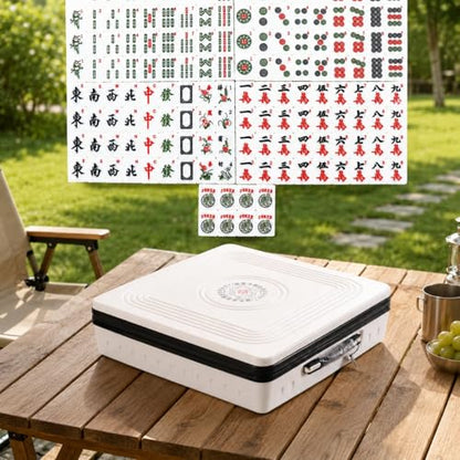 Portable Automatic Mahjong Table (152 Count)
