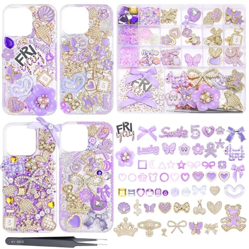 2380 Pcs Junk Case Charms Kit