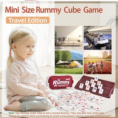 Mini Rummy Tile Game for 2