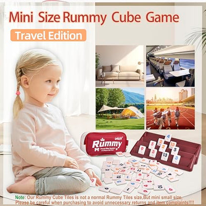 Mini Rummy Tile Game for 2