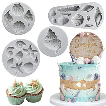 Marine Theme Fondant Molds