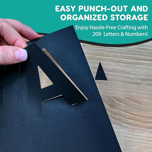 3 Inch Bulletin Board Letters & Numbers