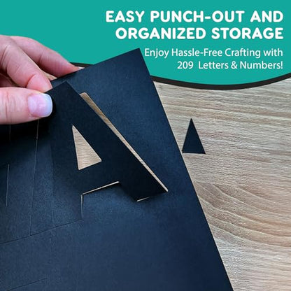 3 Inch Bulletin Board Letters & Numbers