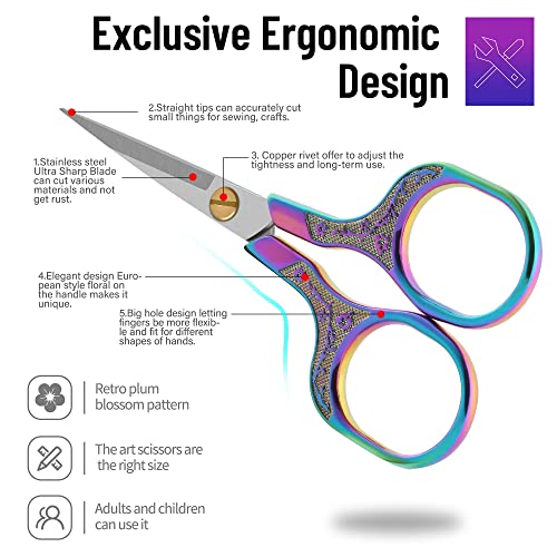 Embroidery precision scissors (2 Count)