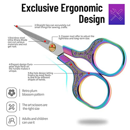 Embroidery precision scissors (2 Count)