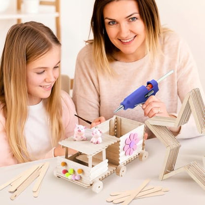 400PCS Craft Popsicle Sticks Kits (400 Count)