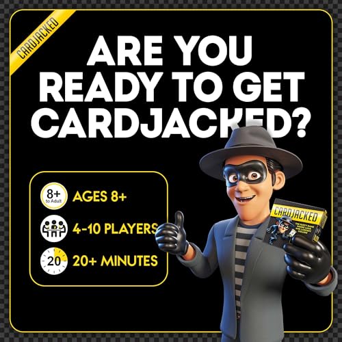 CARDJACKED Fun Card Game for Families