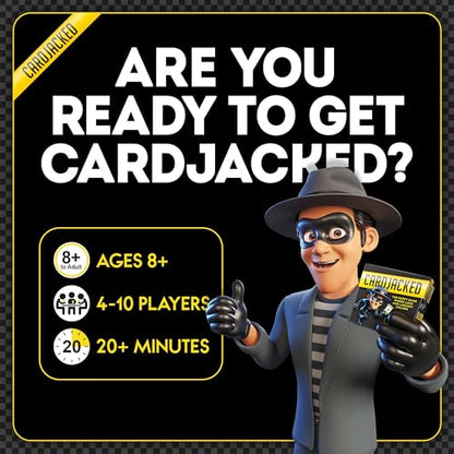 CARDJACKED Fun Card Game for Families