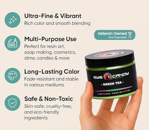Pigments Premium Green Mica Powder