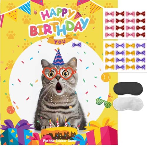Cat Birthday Party Games for Kids