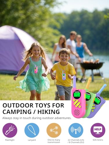 Kids Walkie Talkies (3 Count)