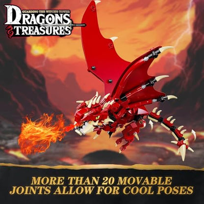 Medieval Dragons Castle Building Sets