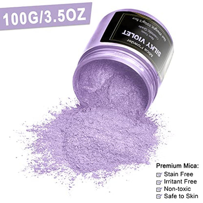 Violet Mica Powder Pigment