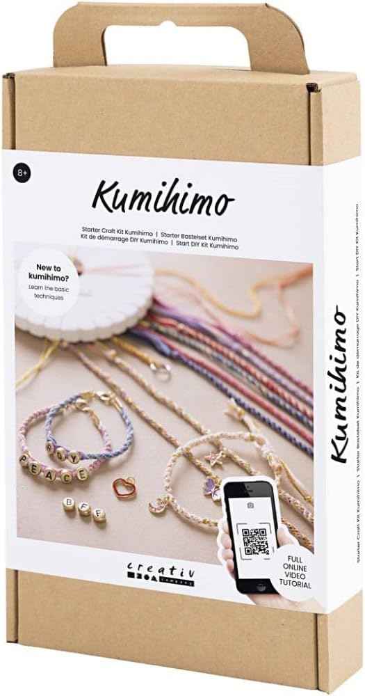 Creativ Company Craft Kit - Starter Craft Kit Kumihimo (977549)