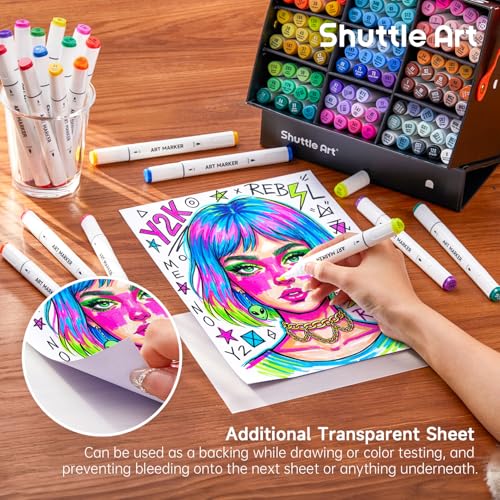Brush Tip Alcohol Markers (121 Count)