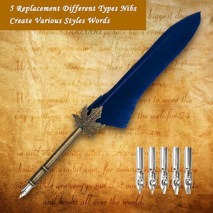 Quill Pen and Ink Set (8 Count)