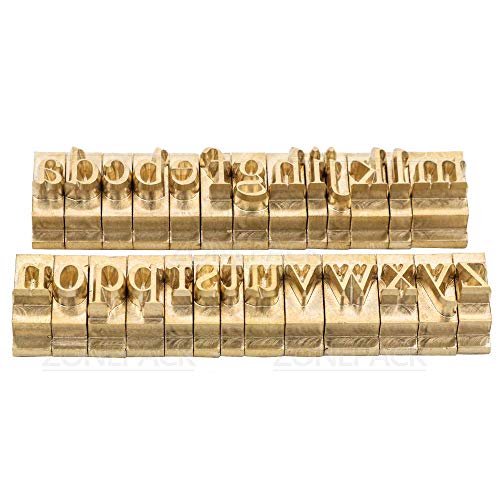 Copper Brass Stamping Flexible Alphabet Number Symbol Character Stamp Mold Letter Positioning Plate DIY for Hot Foil Stamping Machine