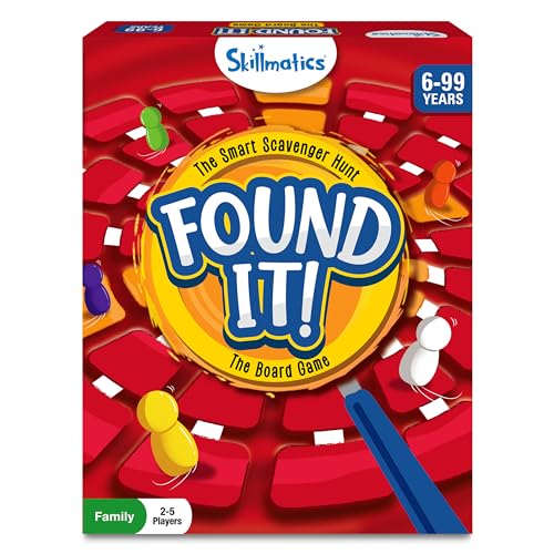 Found It Scavenger Hunt Board & Card Game for Kids