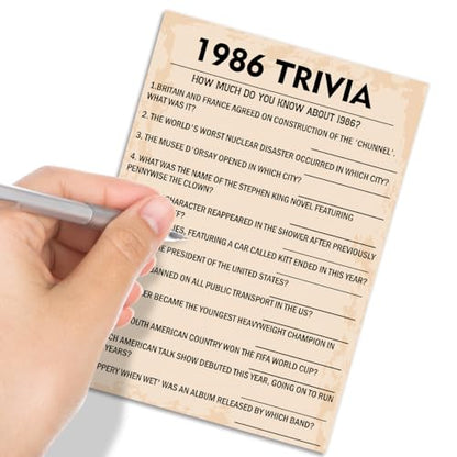40th Birthday Party Games (31 Count)