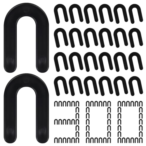 300 Pcs Horseshoe Shims U Shape Plastic Shims Tile Spacers 1