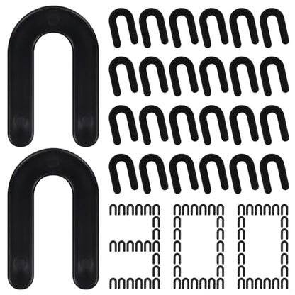 300 Pcs Horseshoe Shims U Shape Plastic Shims Tile Spacers 1
