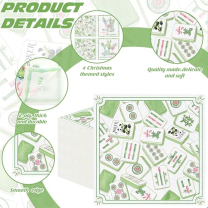 200 Pieces Mahjong Cocktail Napkins 2 (200 Count)