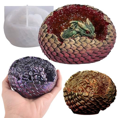 Dragon Egg Molds Dinosaur Resin Mold