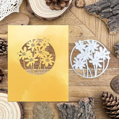 Flowers Metal Cutting Die for Scrapbooking