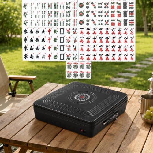 Portable Automatic Mahjong Table (152 Count)