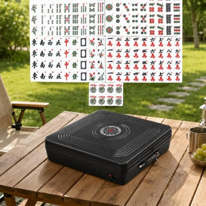 Portable Automatic Mahjong Table (152 Count)