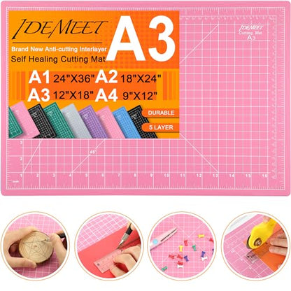 Density upgraded 18"x12" Self Healing Cutting Mat