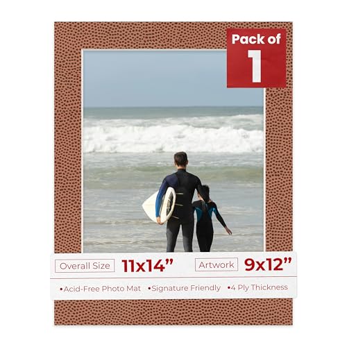 11x14 Mat Bevel Cut for 9x12 Photos