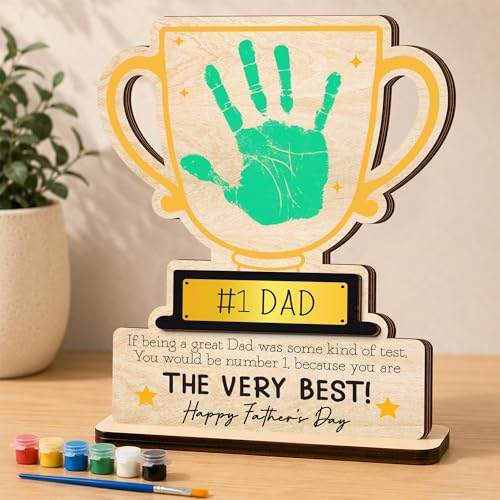 Personalized Fathers Day Trophy Gift