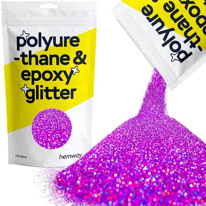 Resin Glitter Purple Holographic 100g Polyurethane & Epoxy Glitter (3.5274 Ounce)