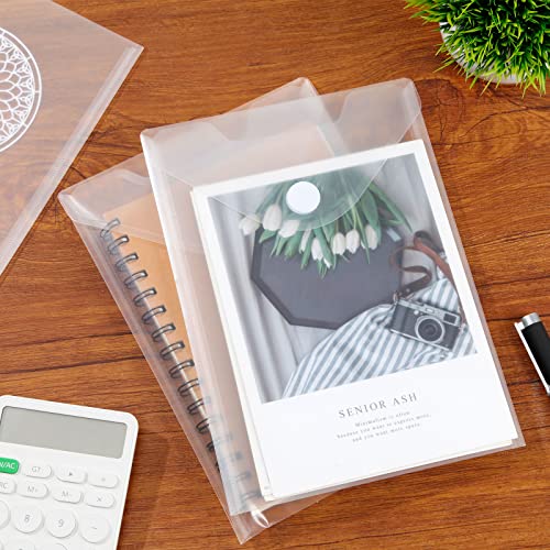 50 Packs Clear Stamp Die Storage Pockets Plastic Seal Bags Storage Case for Cutting Dies Stencil Album Stamp Crafts for DIY Scrapbooking Paper Card Craft Cutting Dies for Card Making (50 Count)