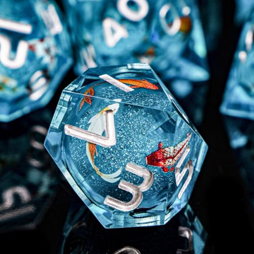 Liquid Core DND Dice Set