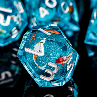 Liquid Core DND Dice Set