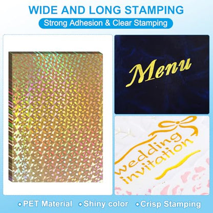 11.7x8.3" Hot Stamping Foil Paper Sheet (20 Count)