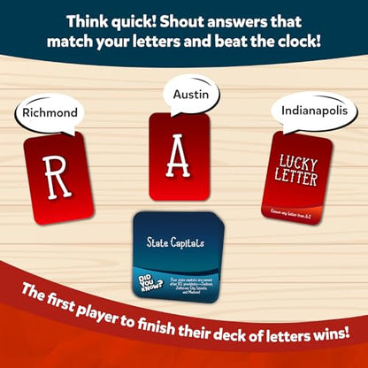 Rapid Rumble A Trip Around The 50 States Board Game for Kids
