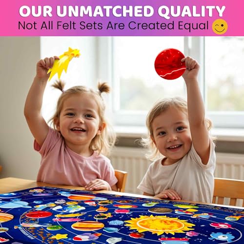 Space Felt Board for Kids 3